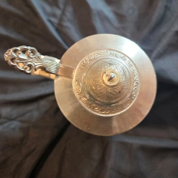 Vintage LIPPER & MANN (Japan) Ceramic Beer Stein w/ Pewter Lid (1950s) - Picture 3 of 8